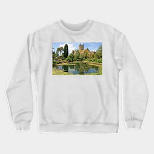 Bishop's Palace Garden, Wells Crewneck Sweatshirt